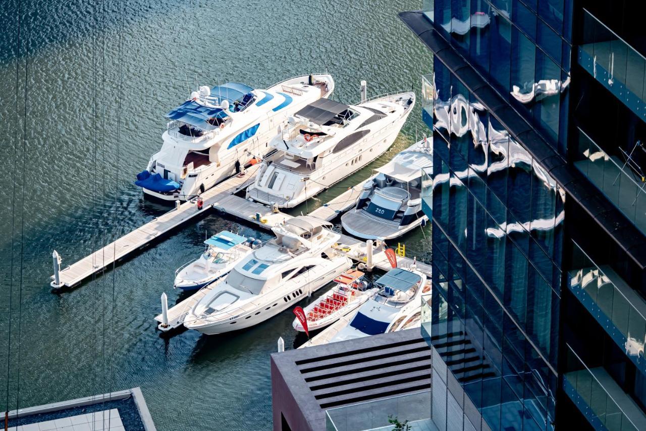 Higuests - Unique Studio With Stunning Panoramic Marina Views Дубай Екстериор снимка